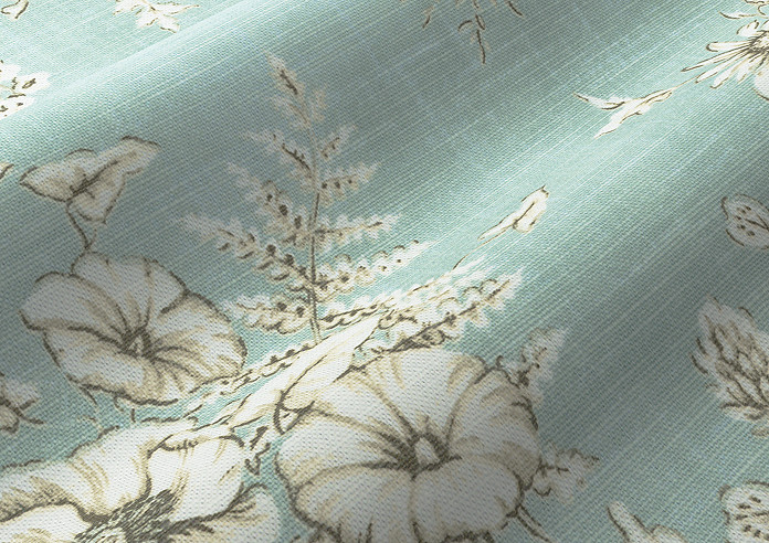 Finch Toile, Eau de Nil - Roman Blind - Image 4